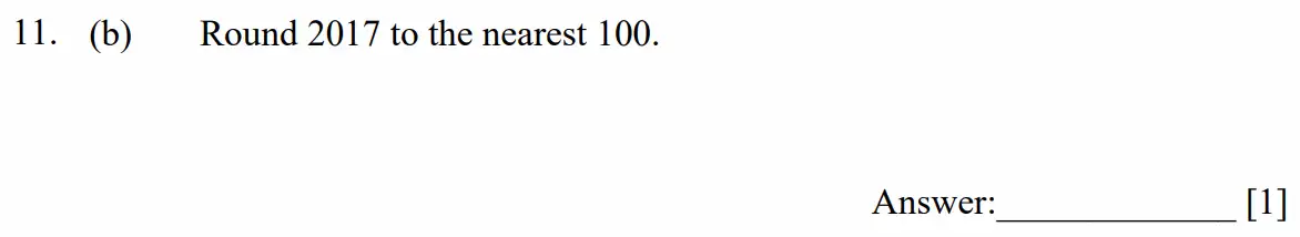 Question 11(b) - Dulwich College - Eleven Plus Maths Specimen Paper F - 2026