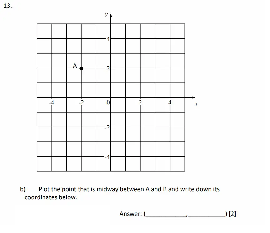 Question 13(b) - Dulwich College - 11 Plus Maths Specimen Paper G - 2026