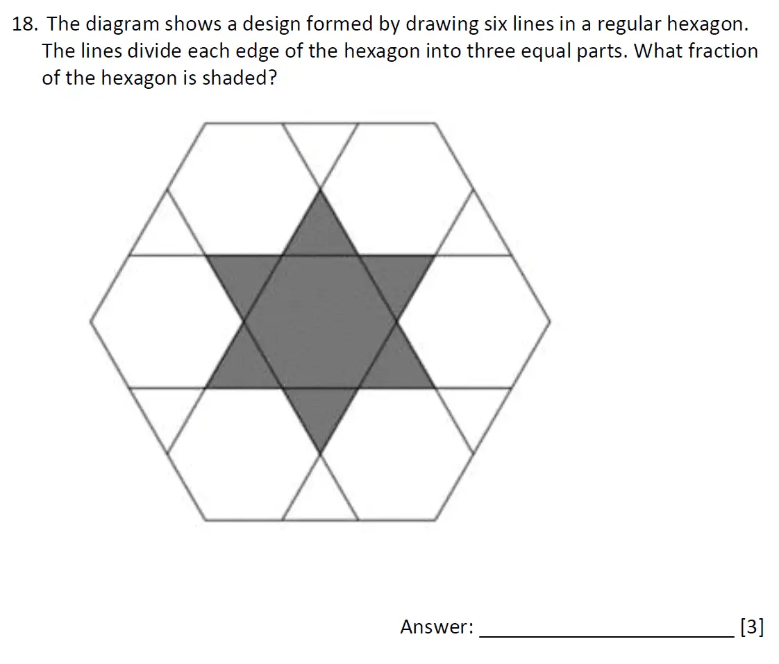Question 18 - Dulwich College - 11 Plus Maths Specimen Paper G - 2025