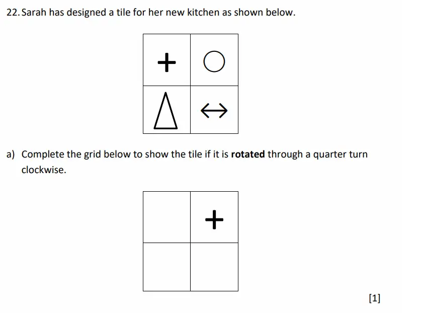 Question 22(a) - Dulwich College - 11 Plus Maths Specimen Paper G - 2026