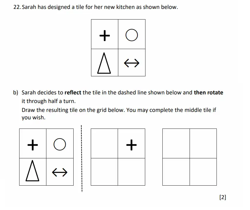 Question 22(b) - Dulwich College - 11 Plus Maths Specimen Paper G - 2026