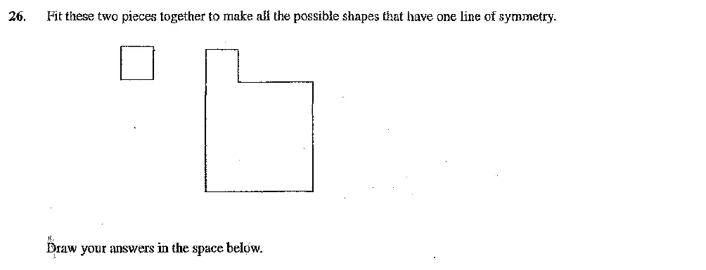 Question 26 - Dulwich College - 11 Plus Maths Specimen Paper H - 2026