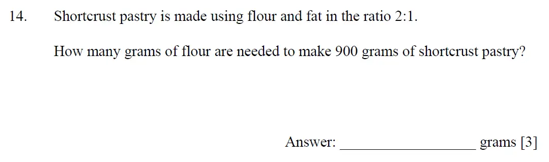 Question 14 - Dulwich College - 11 Plus Maths Specimen Paper I - 2025