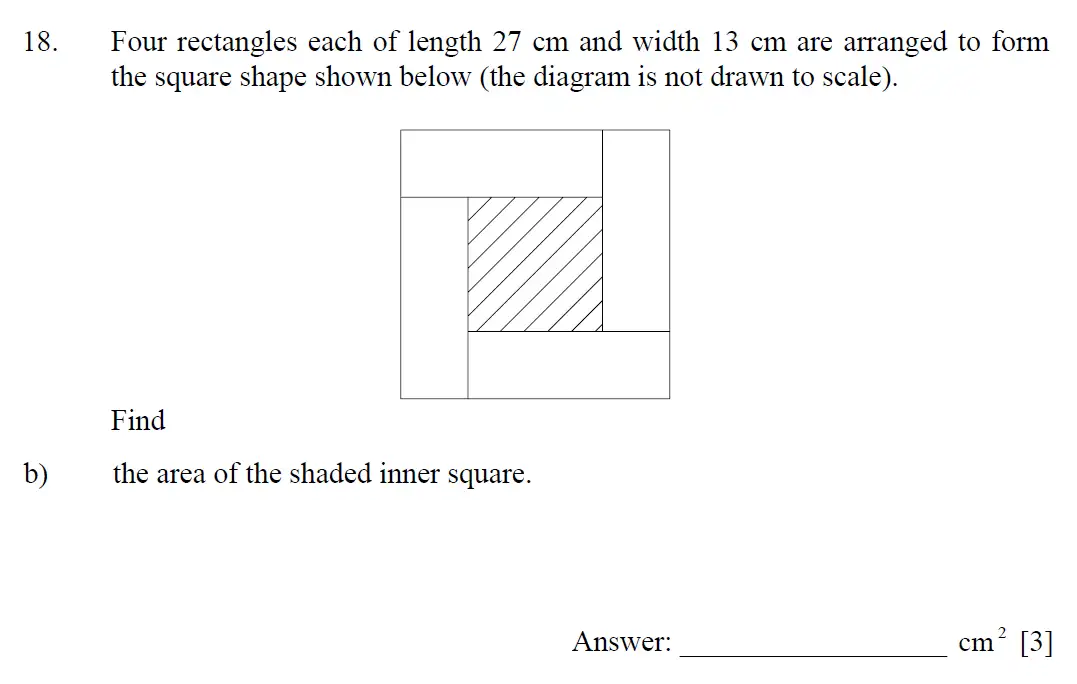Question 18(b) - Dulwich College - 11 Plus Maths Specimen Paper I - 2025
