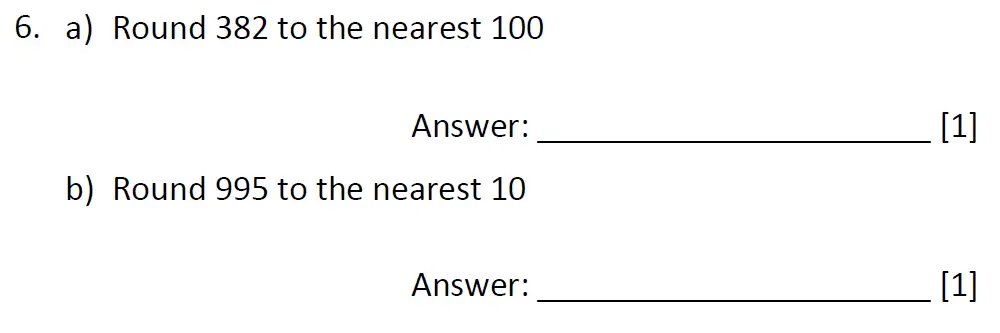 Question 6(a,b) - Dulwich College 11 Plus Maths Specimen Paper – j - 2024