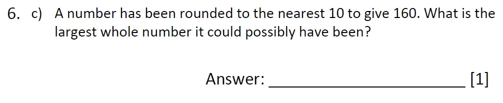 Question 6(c) - Dulwich College 11 Plus Maths Specimen Paper – j - 2024