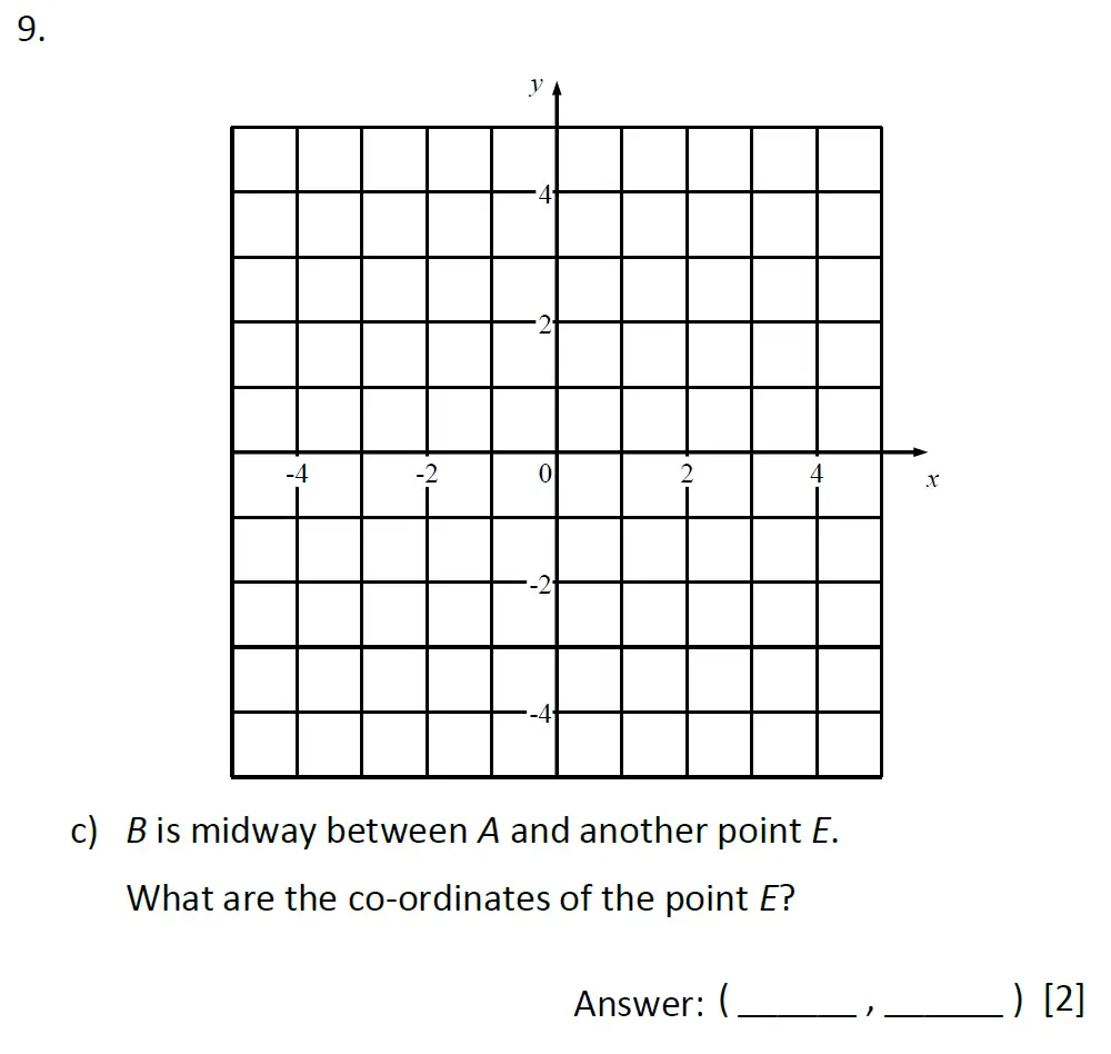 Question 9(c) - Dulwich College - 11 Plus Maths Specimen Paper J - 2025