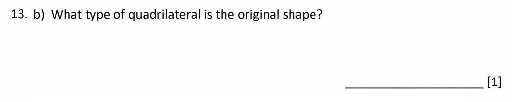 Question 13(b) - Dulwich College - 11 Plus Maths Specimen Paper J - 2026