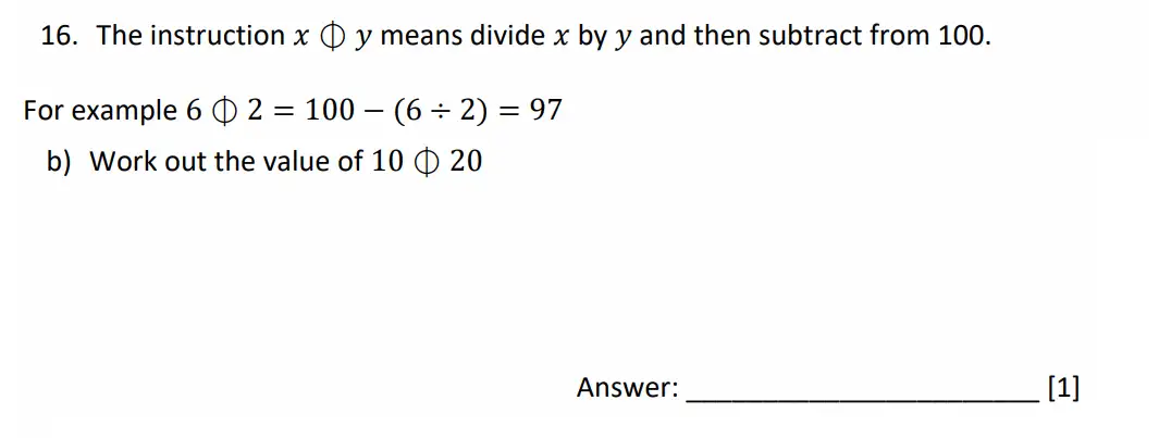 Question 16(b) - Dulwich College - 11 Plus Maths Specimen Paper J - 2026