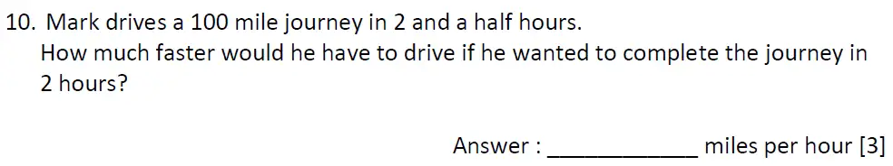 Question 10 - Dulwich College - 11 Plus Maths Specimen Paper K - 2025