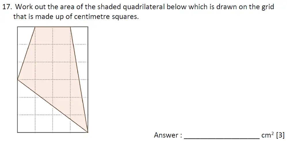 Question 17 - Dulwich College - 11 Plus Maths Specimen Paper K - 2025