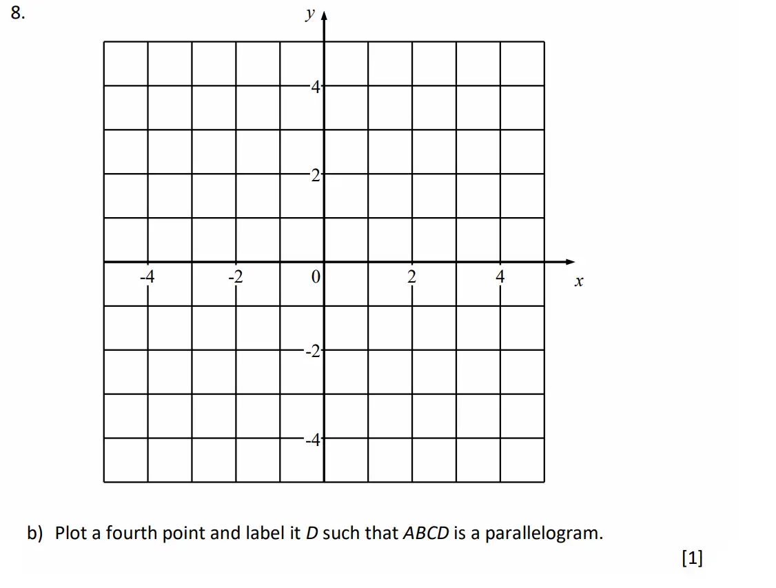 Question 8(b) - Dulwich College - 11 Plus Maths Specimen Paper K - 2026