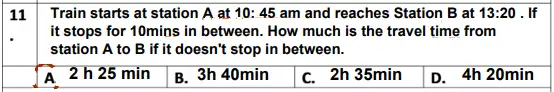 Question 11 - Eltham College – 11+ Mathematics Sample Paper – 2019
