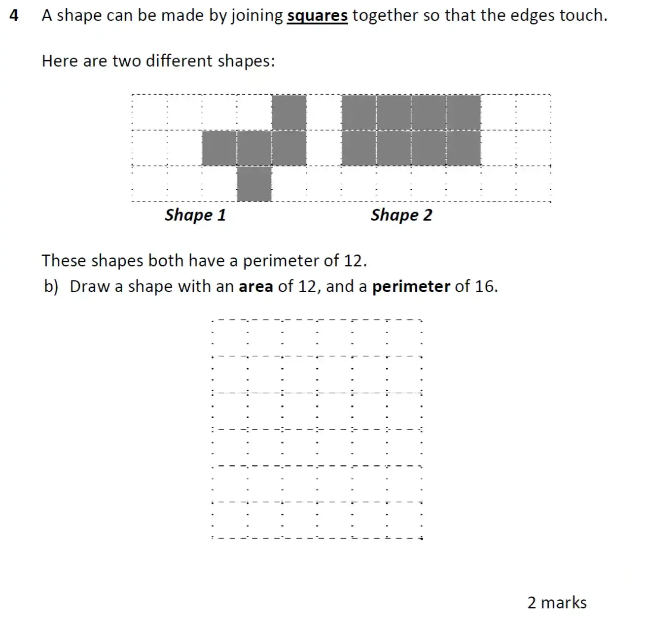 Question 4(b) - Eltham College - 11 Plus Maths Entrance Exam - 2026