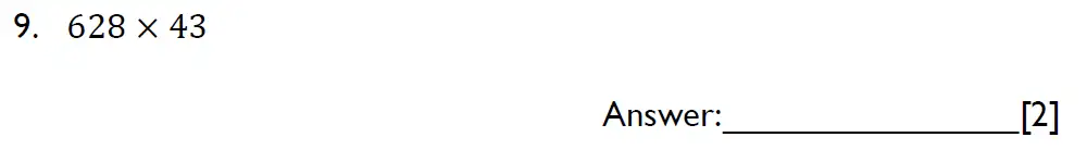Question 9 - Emanuel School Paper A - 2024