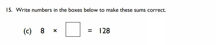 Question 15(c) - Emanuel School - 11 Plus Maths Paper A - 2026