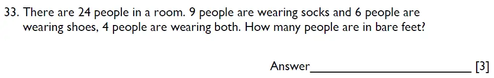 Question 33 - Emanuel School Paper B - 2024