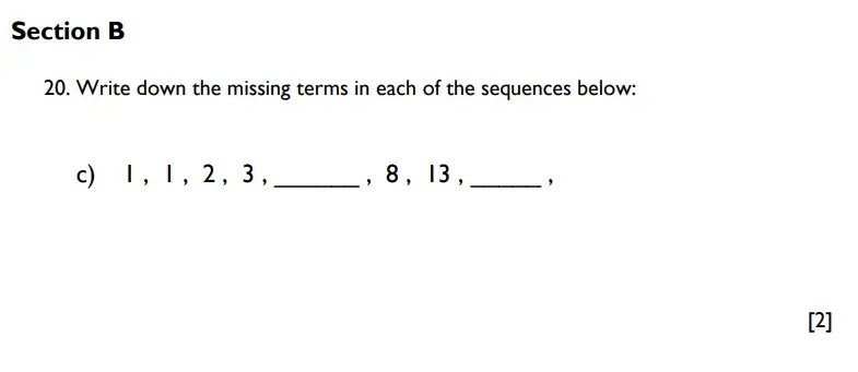 Question 20(c) - Emanuel School - 11 Plus Maths Paper B - 2026