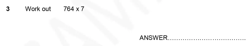 Question 3 - Forest School – 11 Plus Maths Sample Paper 1 – 2023