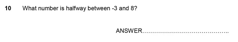 Question 10 - Forest School – 11 Plus Maths Sample Paper 1 – 2023