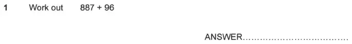 Question 1 - Forest School – 11+ practice paper 1 - 2024