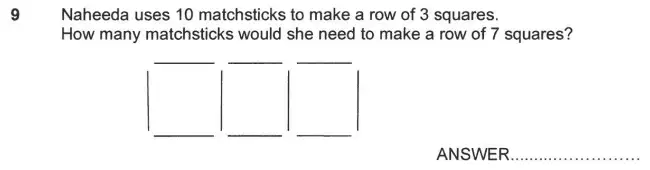 Question 9 - Forest School – 11+ practice paper 1 - 2024