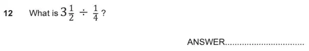 Question 12 - Forest School – 11+ practice paper 1 - 2024