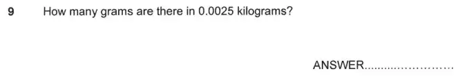Question 9 - Forest School – 11+ practice paper 2 - 2024