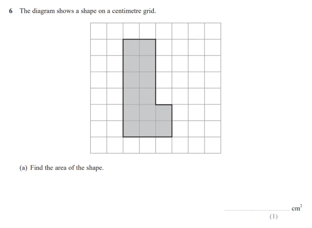 Question 6(a) - GCSE Edexcel Foundation Maths Past Paper 3 (Calculator) - June 2023