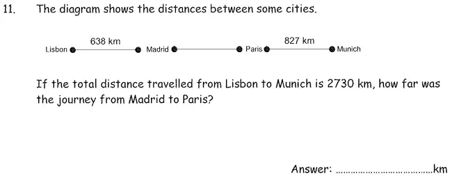Question 11 - The London Independent Girls' Schools' Consortium Group 1 Maths 2009