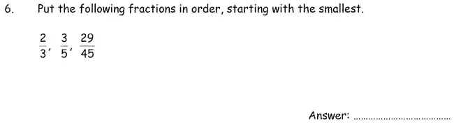 Question 6 - The London Independent Girls' Schools' Consortium Group 1 Maths 2009