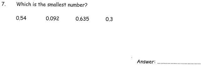 Question 7 - The London Independent Girls' Schools' Consortium Group 1 Maths 2009