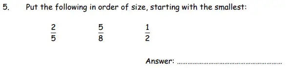 Question 5 - The London Independent Girls' Schools' Consortium Group 1 Maths 2010