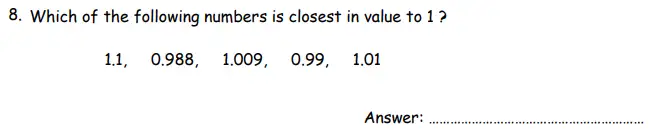 Question 8 - The London Independent Girls' Schools' Consortium Group 1 Maths 2010