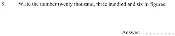 Question 9 - The London Independent Girls' Schools' Consortium Group 1 Maths 2011