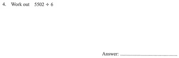 Question 4 - The North London Independent Girls' Schools' Consortium Group 1 Maths 2012