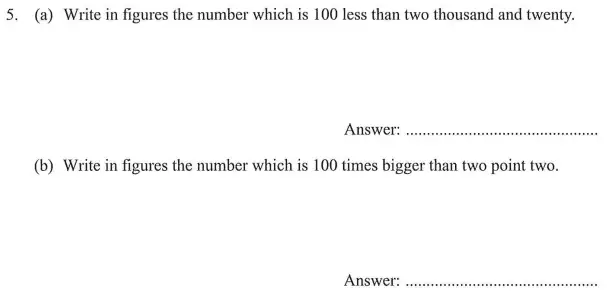 Question 5(a,b) - The North London Independent Girls' Schools' Consortium Group 1 Maths 2012