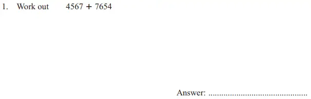 Question 1 - The North London Independent Girls' Schools' Consortium Group 1 Maths 2013
