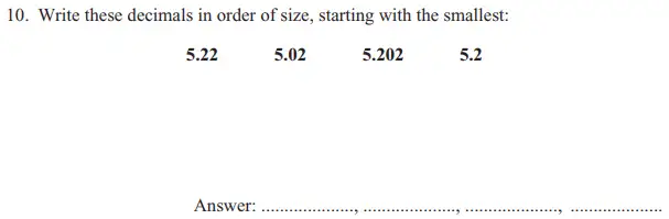 Question 10 - The North London Independent Girls' Schools' Consortium Group 1 Maths 2013