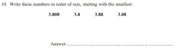 Question 10 - The North London Independent Girls' Schools' Consortium Group 1 Maths 2014