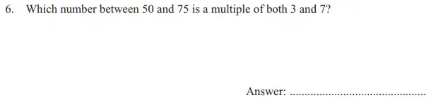 Question 6 - The North London Independent Girls' Schools' Consortium Group 1 Maths 2014