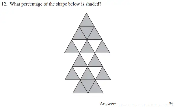 Question 12 - The North London Independent Girls Schools Consortium Group 1 Maths 2015