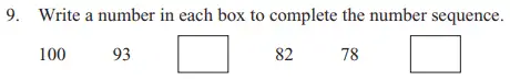 Question 09 - The North London Independent Girls Schools Consortium Group 1 Maths 2015