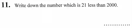 Question 11 - The North London Independent Girls' Schools' Consortium Group 2 Maths 2010