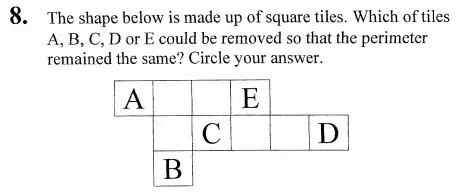 Question 8 - The North London Independent Girls' Schools' Consortium Group 2 Maths 2010