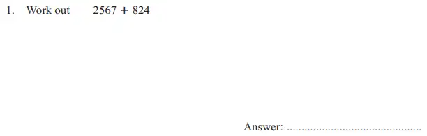Question 1 - The North London Independent Girls' Schools' Consortium Group 2 Maths 2012