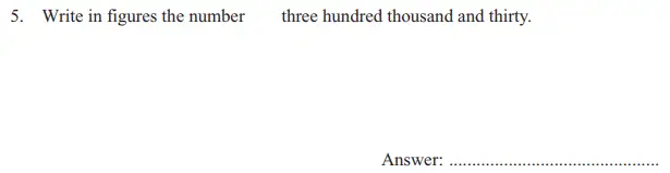 Question 5 - The North London Independent Girls' Schools' Consortium Group 2 Maths 2012