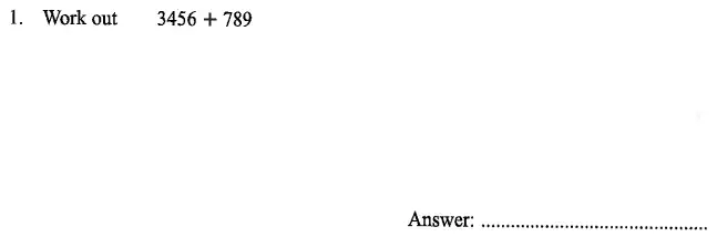 Question 1 - The North London Independent Girls' Schools' Consortium Group 2 Maths 2013