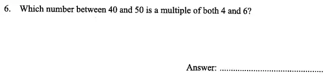 Question 6 - The North London Independent Girls' Schools' Consortium Group 2 Maths 2013