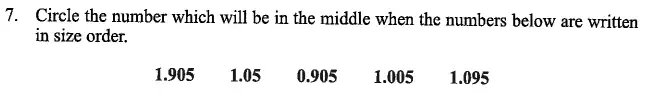 Question 7 - The North London Independent Girls' Schools' Consortium Group 2 Maths 2013